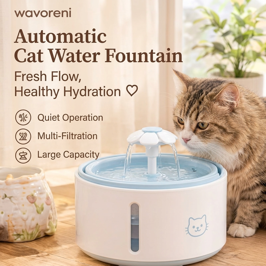 Wavoreni® Automatic Cat Water Fountain